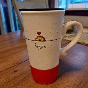 20 Oz LOVE Travel Tumbler Mug Sheffield HOME